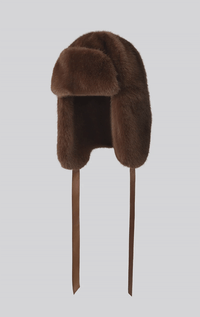 Soia & Kyo- Faux Mink Trapper Hat