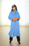 Cinzia Rocca- Long Coat with Pic Stitch - Barrington's
