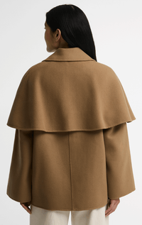 Barbour- Aggy Wool Cape & Coat