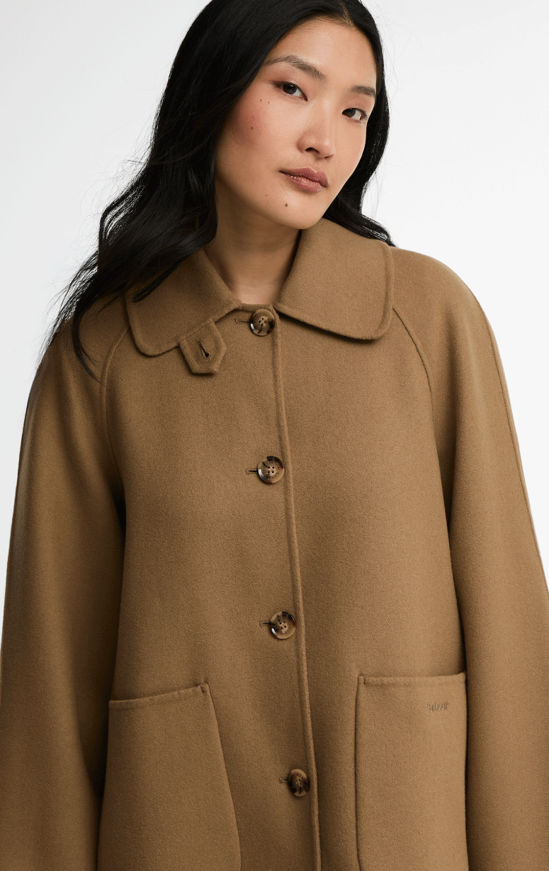 Barbour- Aggy Wool Cape & Coat