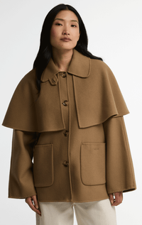 Barbour- Aggy Wool Cape & Coat