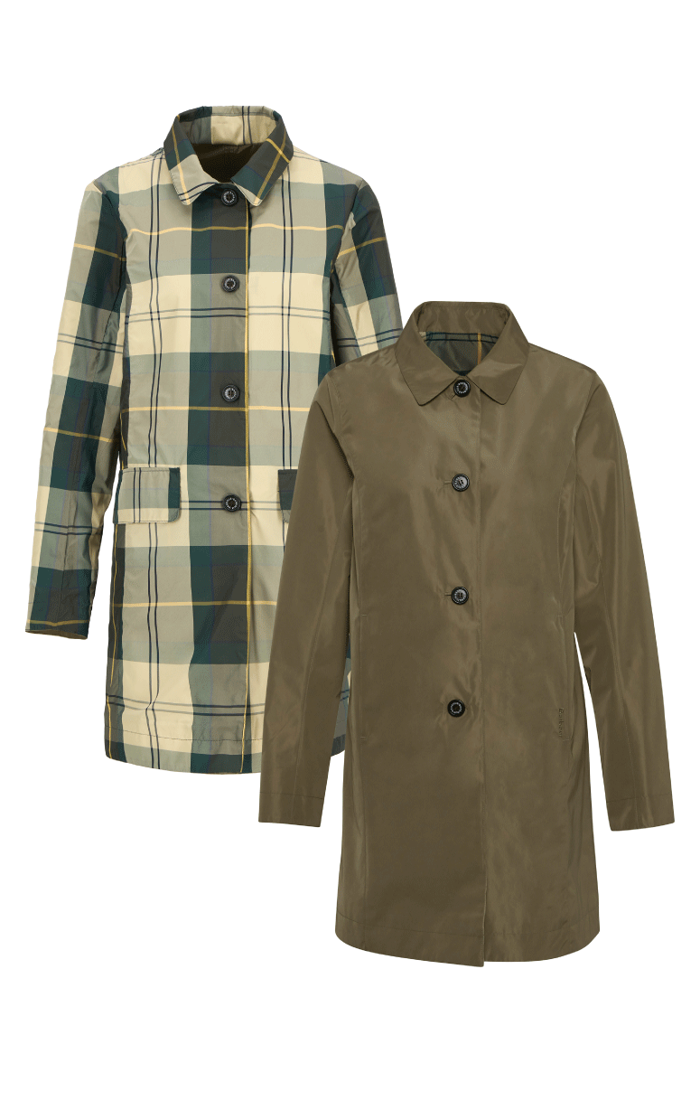 Babour- Reversible Showerproof Coat - Barrington's