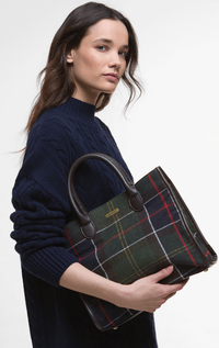 Barbour- Tartan Tote Bag