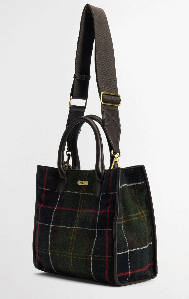 Barbour- Tartan Tote Bag