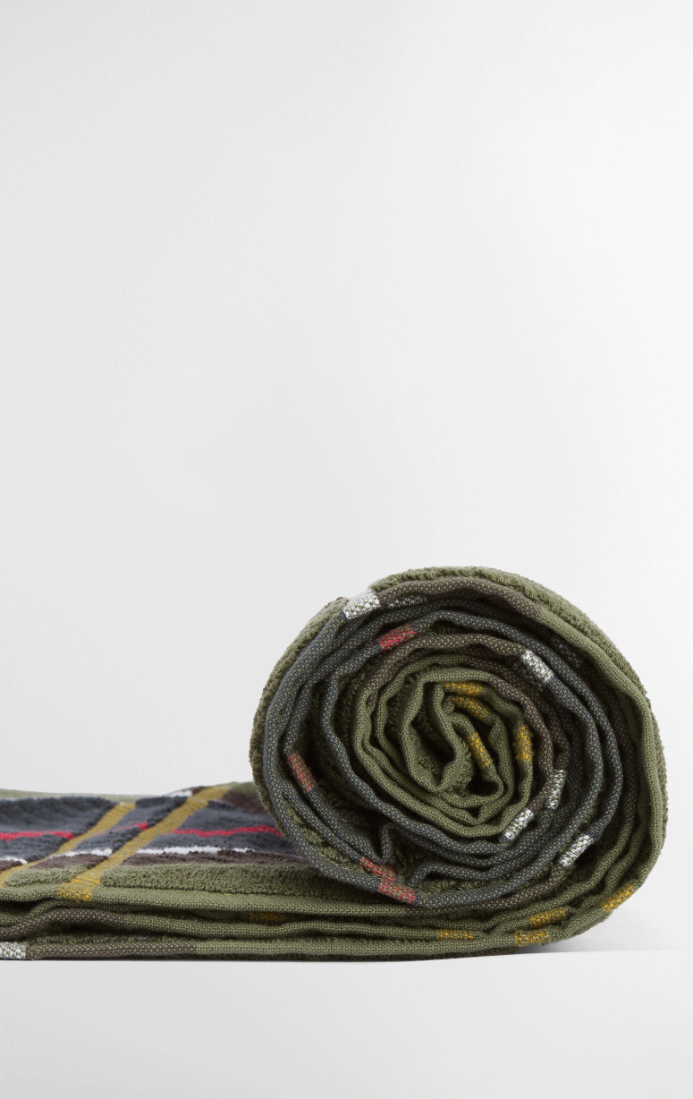 Barbour- Tartan Beach Towel - Barrington's