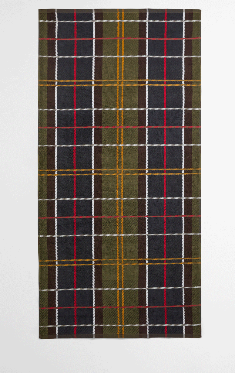 Barbour- Tartan Beach Towel - Barrington's