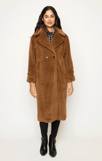 Adroit- Faux Fur Coat - Barrington's