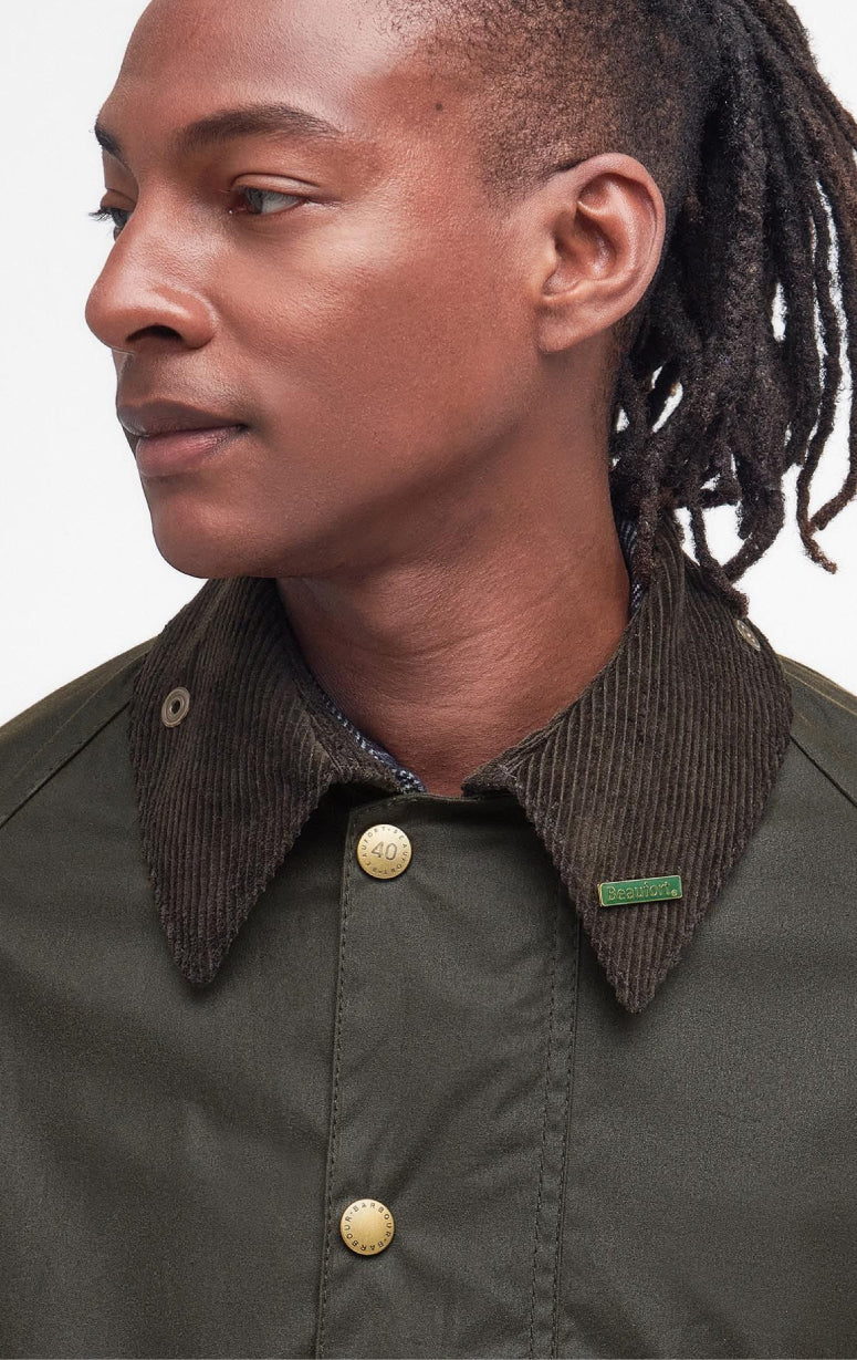 Barbour Beaufort Waxed Jacket Barrington's