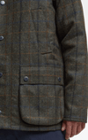 Barbour- Bedale Wool Check Barn Jacket