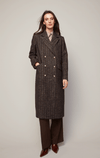 Adroit- Double Breasted Coat with Military Buttons - Barrington's