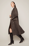 Adroit- Double Breasted Coat with Military Buttons - Barrington's