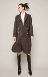 Adroit- Double Breasted Coat with Military Buttons - Barrington's