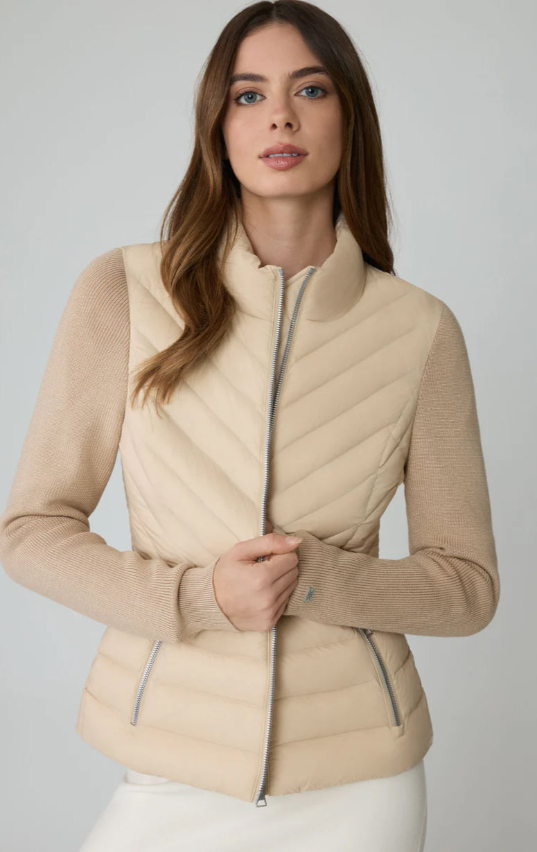 Soia & Kyo - Fitted Down & Knit Jacket - Barrington's