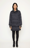 Adroit- Down Filled Parka with Angora Knit Trim