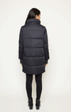 Adroit- Down Filled Parka with Angora Knit Trim
