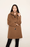 Barrington's- Big Button Collar to Hood Coat