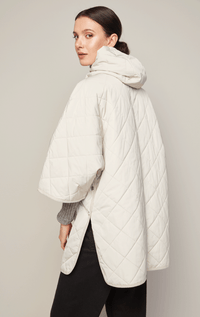 Adroit- Quilted Cape with Hood - Barrington's