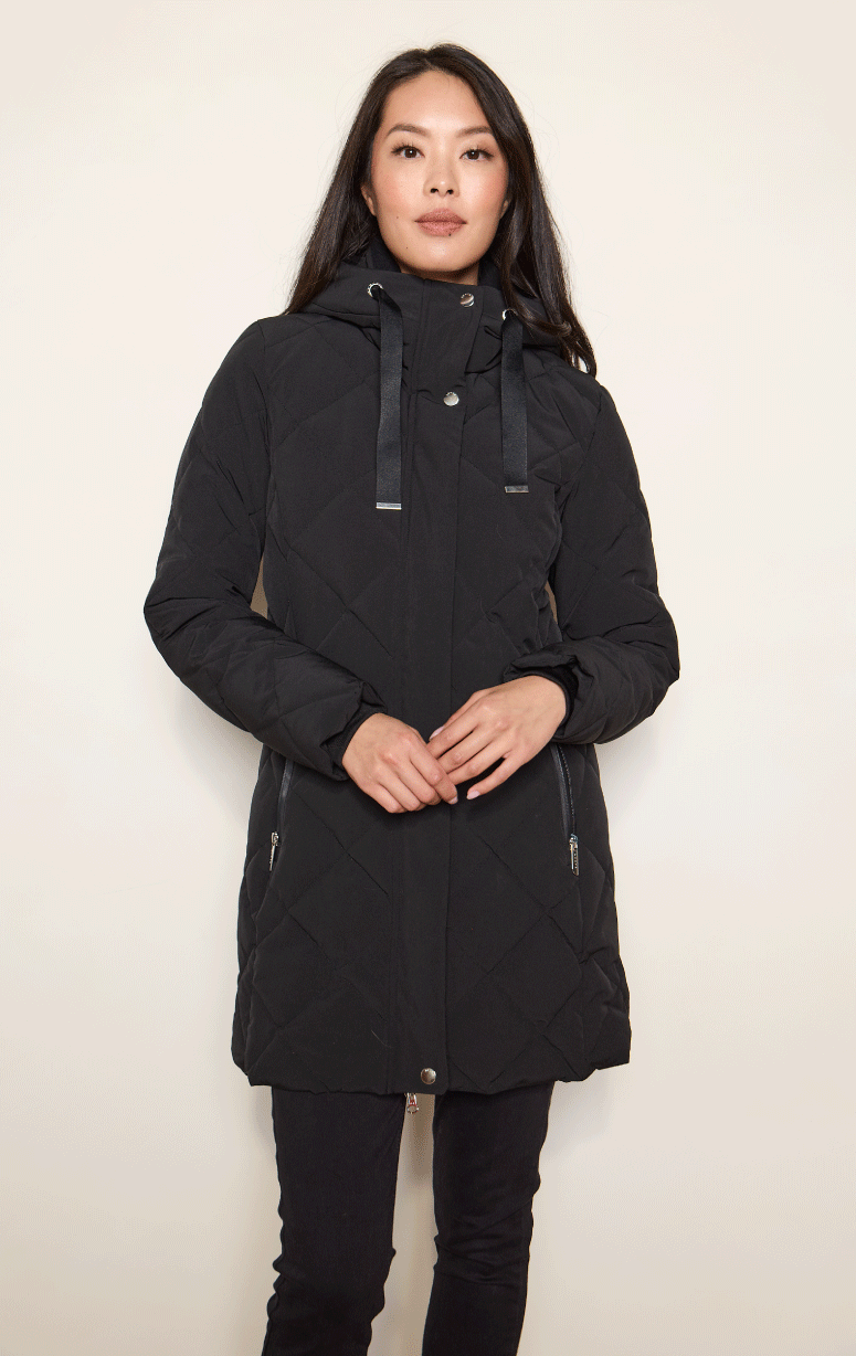 Lutha- Quilted Puffer Coat - Barrington's