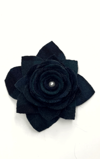 Handmade Recycled Fabric Brooch
