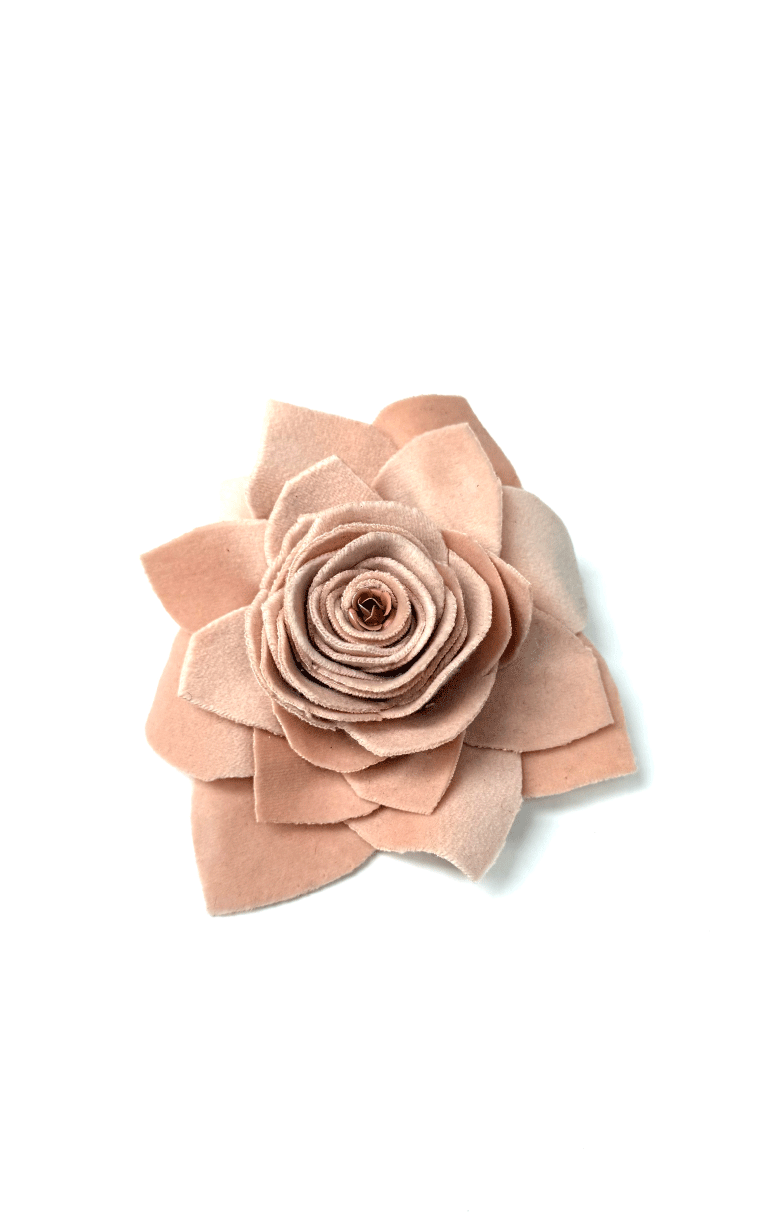 Handmade Recycled Fabric Brooch - Barrington's