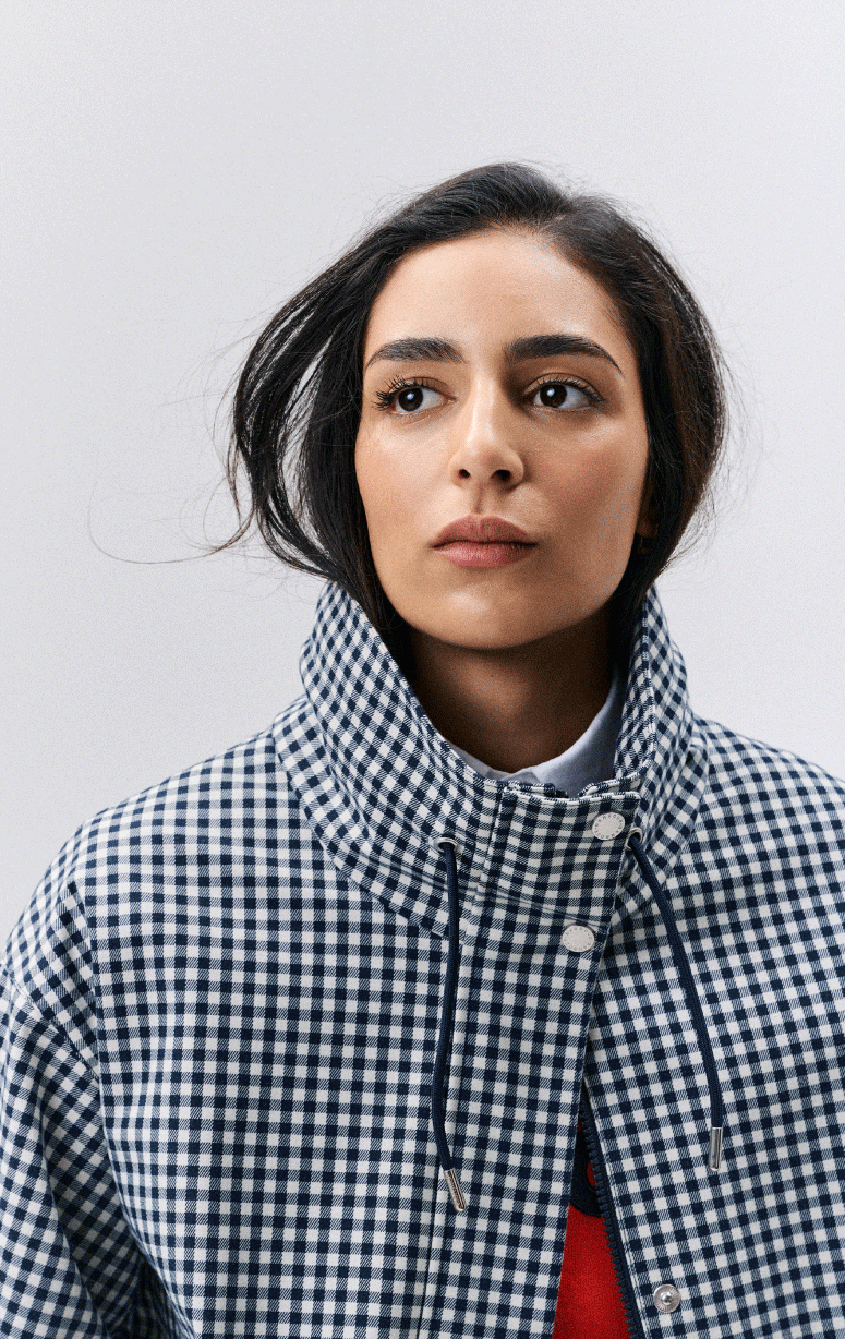 Barbour- Showerproof Check Jacket - Barrington's