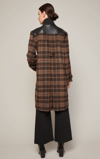 Adroit- 7/8s Coat with Knit Collar - Barrington's