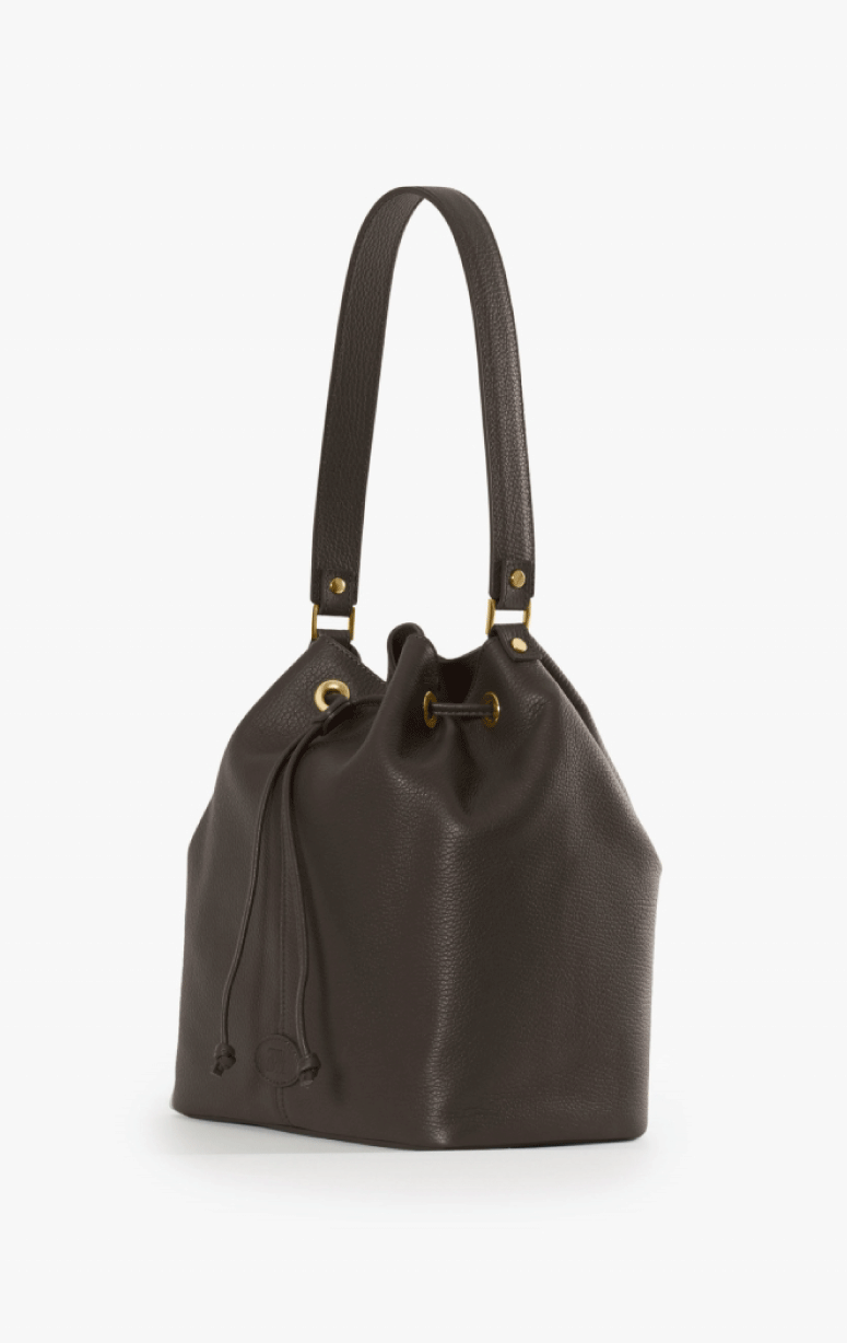 Cinzia Rocca- Leather Bucket Bag - Barrington's