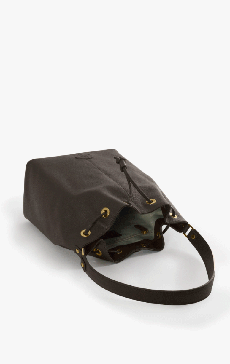 Cinzia Rocca- Leather Bucket Bag - Barrington's