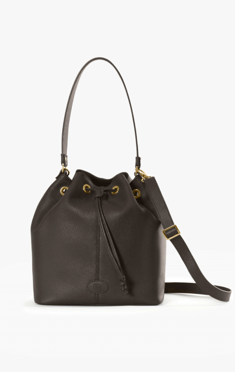 Cinzia Rocca- Leather Bucket Bag - Barrington's