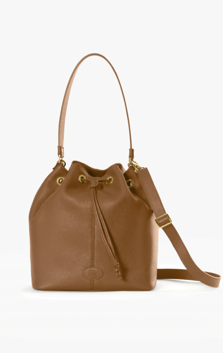 Cinzia Rocca- Leather Bucket Bag - Barrington's