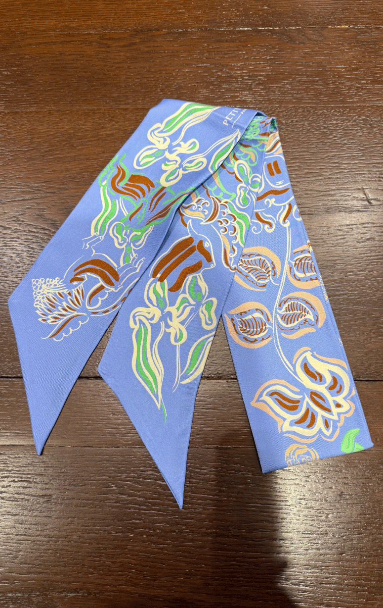 Petit Jean- Silk Ribbon Scarf
