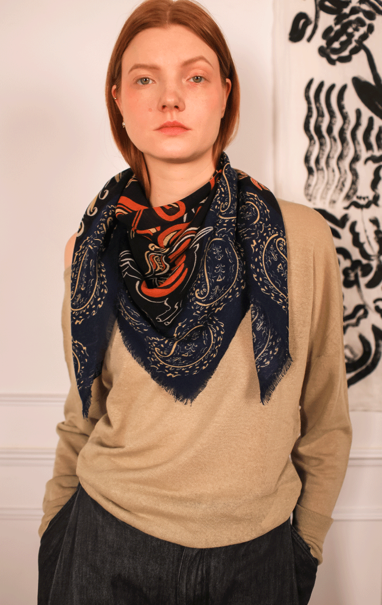 Petit Jean- 100% Wool Scarf