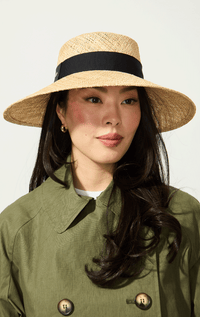 Canada Hat- Raffia Clouche Sun Hat