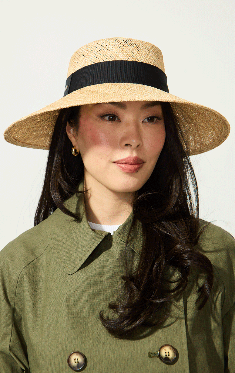 Canada Hat- Raffia Clouche Sun Hat