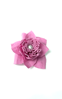 Handmade Recycled Fabric Brooch - Barrington's