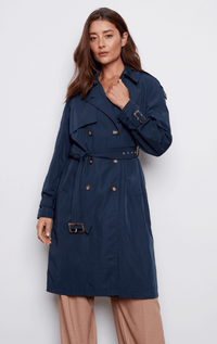 Adroit- Belted Trench Coat - Barrington's