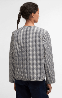 Barbour- Collarless Quilted Jacket - Barrington's