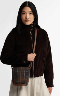 Barbour- Mini Tartan Bucket Bag