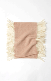 Abstract- 100% Wool Fringe Scarf