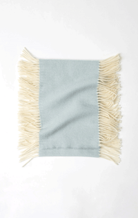 Abstract- 100% Wool Fringe Scarf