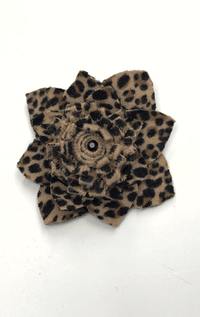 Handmade Recycled Fabric Brooch