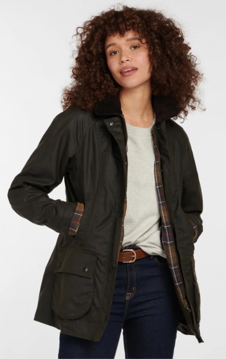 Barbour Waxed Cotton Classic Beadnell Jacket | Barrington's