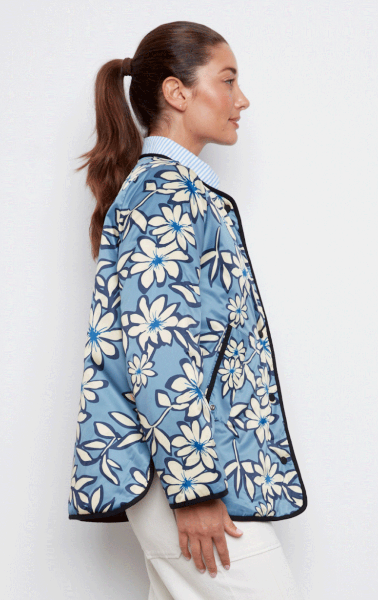 Adroit- Reversible Collarless Jacket - Barrington's