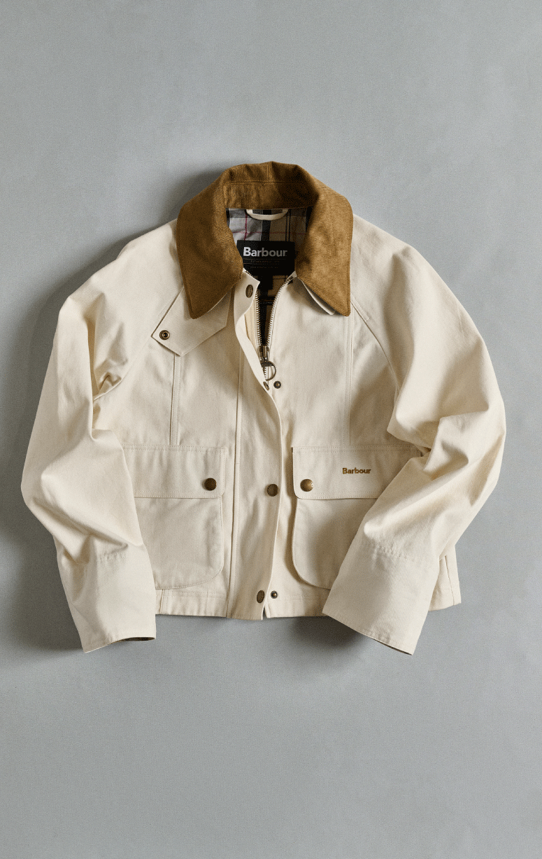 Barbour- Cropped Beadnell Jacket - Barrington's