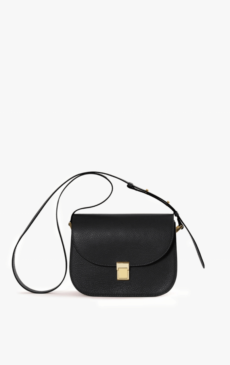 Cinzia Rocca- Leather Saddle Bag