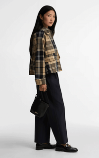Barbour- Delilah Tartan Showerproof Jacket
