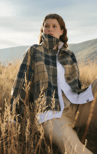 Barbour- Delilah Tartan Showerproof Jacket