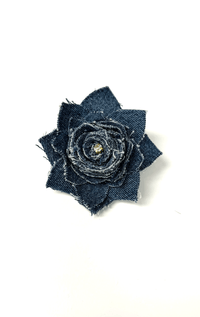 Handmade Recycled Fabric Brooch - Barrington's
