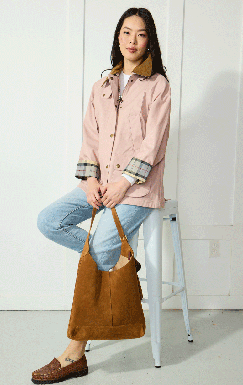 Nat & Nin- Leather Hobo Bag