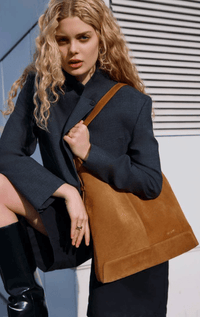 Nat & Nin- Leather Hobo Bag